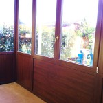 Veranda in PVC , abitazione a San Giuliano (PC).